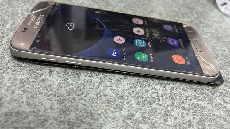 ขาย samsung s7 ไปทำอะไหล่ เปิดติด ใช้งานลื่น ทุกฟังชั่น หน้าจอแตกร้าว ทัชใช้งานได้ ไม่ติด จีเมล ฝาหลังเทียบ ร้าว หลุด รูปที่ 9