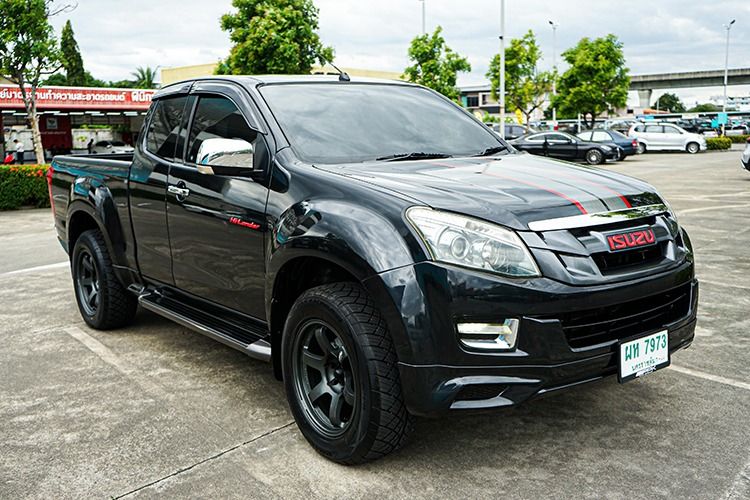 Isuzu D-MAX 2015 2.5 Hi-Lander X-Series Pickup ดีเซล ไม่ติดแก๊ส เกียร์ธรรมดา ดำ รูปที่ 3
