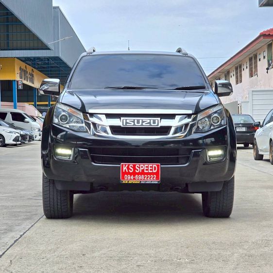 Isuzu D-MAX 2015 3.0 V-Cross Z Prestige 4WD Pickup ดีเซล ไม่ติดแก๊ส เกียร์อัตโนมัติ ดำ รูปที่ 2