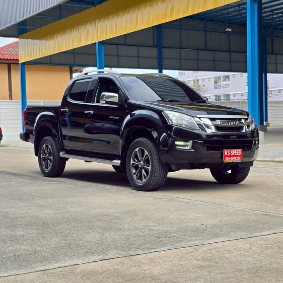 Isuzu D-MAX 2015 3.0 V-Cross Z Prestige 4WD Pickup ดีเซล ไม่ติดแก๊ส เกียร์อัตโนมัติ ดำ รูปที่ 3