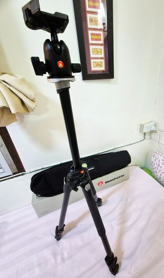 Manfrotto ขาตั้งกล้อง Aluminum Alloy Tripod รุ่น 190XPROB พร้อมหัวบอล 496RC2 มือสอง สภาพใหม่มาก แทบไม่ได้ใช้งาน รูปที่ 7