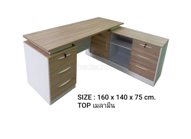 โต๊ะทำงานตัว l