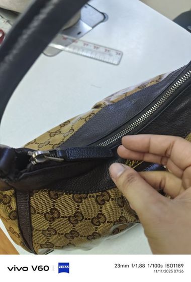 Vintage gucci bagแท้ รูปที่ 7
