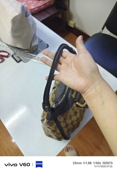 Vintage gucci bagแท้ รูปที่ 6