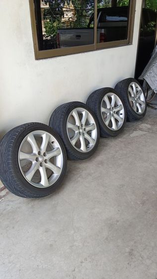 ล้อพร้อมยางtoyota wish ขนาด5รู100ขอบ17 รูปที่ 3
