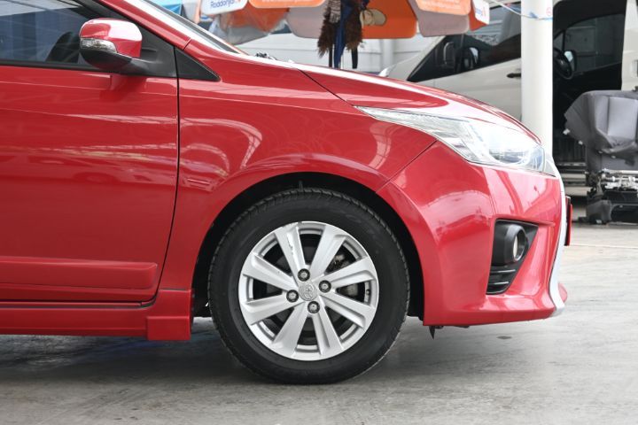 Toyota Yaris 2016 1.2 G Sedan เบนซิน เกียร์อัตโนมัติ แดง รูปที่ 3