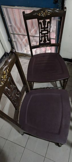 ขายเก้าอี้เก่าสวย2ตัว1,500บาท รูปที่ 9