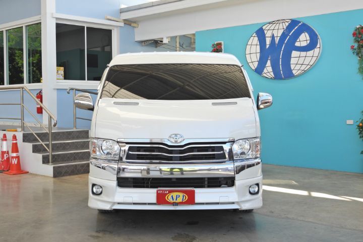 Toyota Ventury 2018 3.0 V Van ดีเซล เกียร์อัตโนมัติ ขาว รูปที่ 2