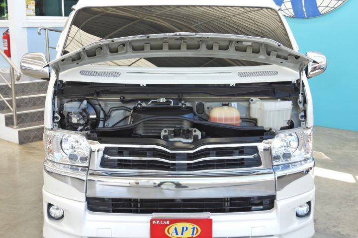 Toyota Ventury 2018 3.0 V Van ดีเซล เกียร์อัตโนมัติ ขาว รูปที่ 4