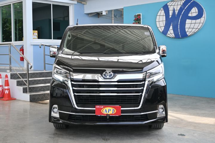Toyota Majesty 2020 2.8 Standard Van ดีเซล เกียร์อัตโนมัติ ดำ รูปที่ 2