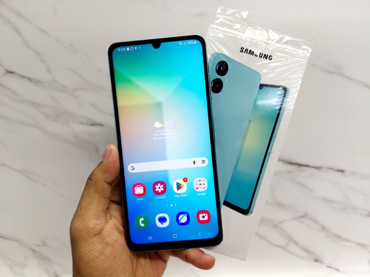 อื่นๆ 64 GB ขาย Samsung A06 สีเขียวมิ้น มือสอง 