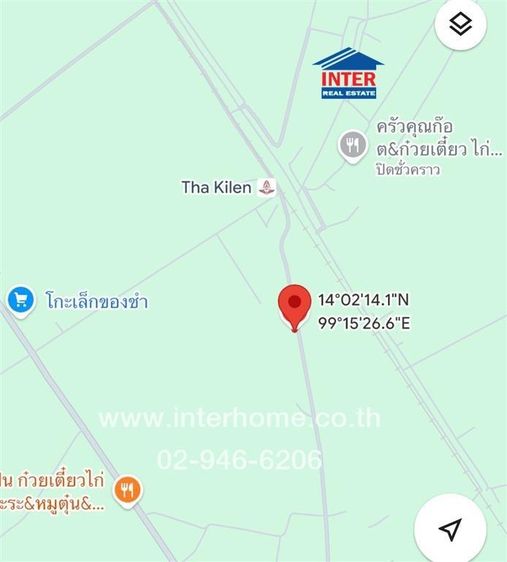 ที่ดินเปล่า 11 ไร่ 64 ตร.ว. ที่ดิน ถนนแสงชูโต กาญจนบุรี ใกล้องศ์การบริหารส่วนตำบลสิงห์ ถนนแสงชูโต ถนนท่ากิเลน ไทรโยค กาญจนบุรี รูปที่ 3