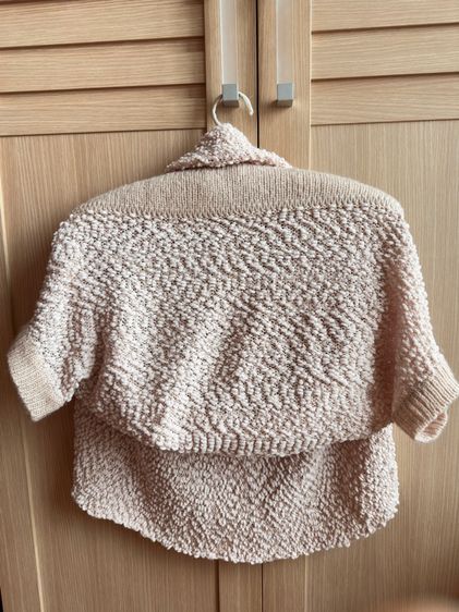 เสื้อคลุมไหมพรมสีไข่ไก่ รูปที่ 3