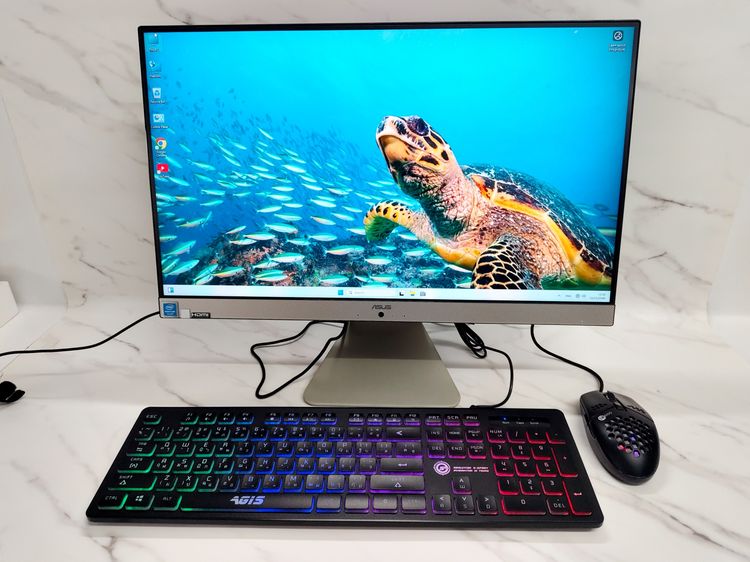 วินโดว์ 4 กิกะไบต์ อื่นๆ ไม่ใช่ ขาย PC All in one Asus VIVO AIO V222GAR มือสอง 