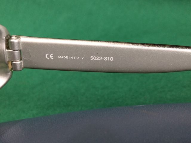 แว่นตากันแดดท่านหญิงแบรนด์ Zagato รุ่น mod.5022 made in Italy แท้ ลายจะออก Giraffe ทรงวินเทจ กระจกจะออกดำเขียว.ขนาดหน้ากว้าง 12ซม. รูปที่ 5