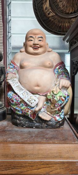 สังกัจจายน์กระเบื้องเก่าๆองค์ใหญ่ รูปที่ 4