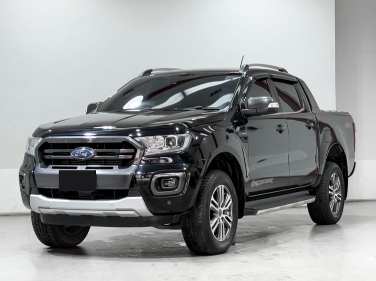 Ford Ranger 2020 2.0 Wildtrak 4WD Pickup ดีเซล เกียร์อัตโนมัติ ดำ