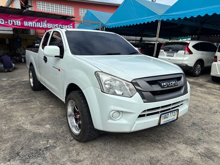 Isuzu D-MAX 2017 1.9 S Pickup ดีเซล ไม่ติดแก๊ส เกียร์ธรรมดา ขาว รูปที่ 3