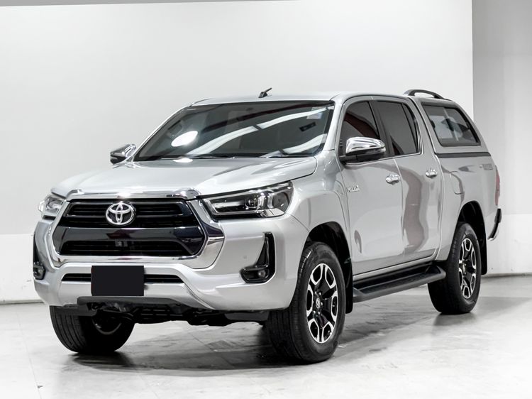 Toyota Hilux Revo 2022 2.4 Prerunner High Pickup ดีเซล เกียร์อัตโนมัติ บรอนซ์เงิน