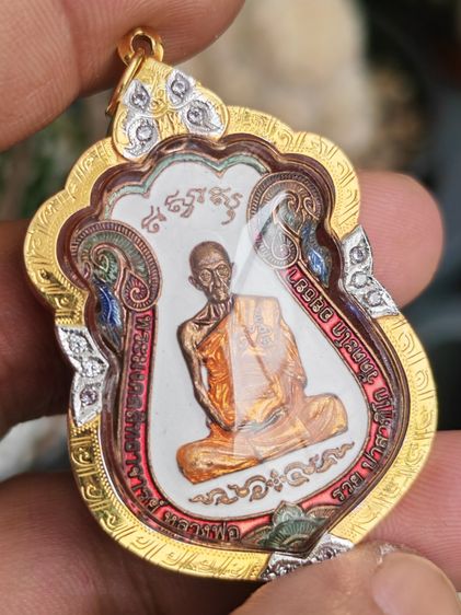 เหรียญไตรมาส ๕๙ ๙๕ หลวงพ่อรวย วัดตะโก เนื้อทองแดงลงยาขาว กรรมการ ปี ๒๕๕๙ เลี่ยมกรอบทองคำแท้ ราคาแบ่งปันครับ รูปที่ 8