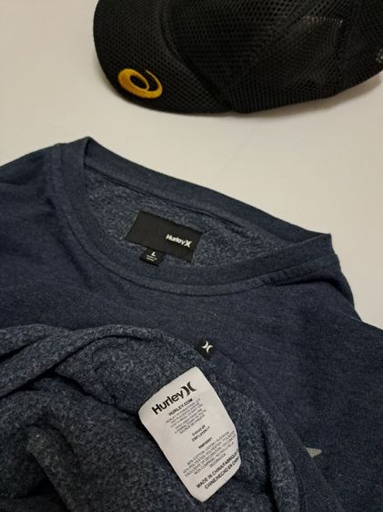 เสื้อสเวตเตอร์สีกรม-เทา แบรนด์ Hurley‼️ รูปที่ 3