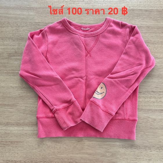 เสื้อกันหนาว เสื้อแขนยาว เสื้อยืดเด็ก รูปที่ 4