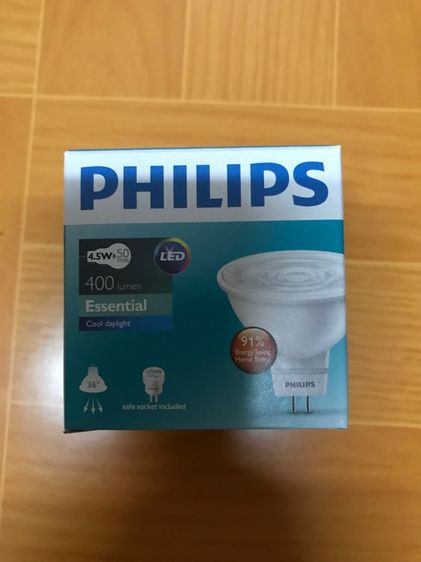 หลอด LED MR16 4.5W 240V 6500K GU5.3 แสง Day Light รูปที่ 6