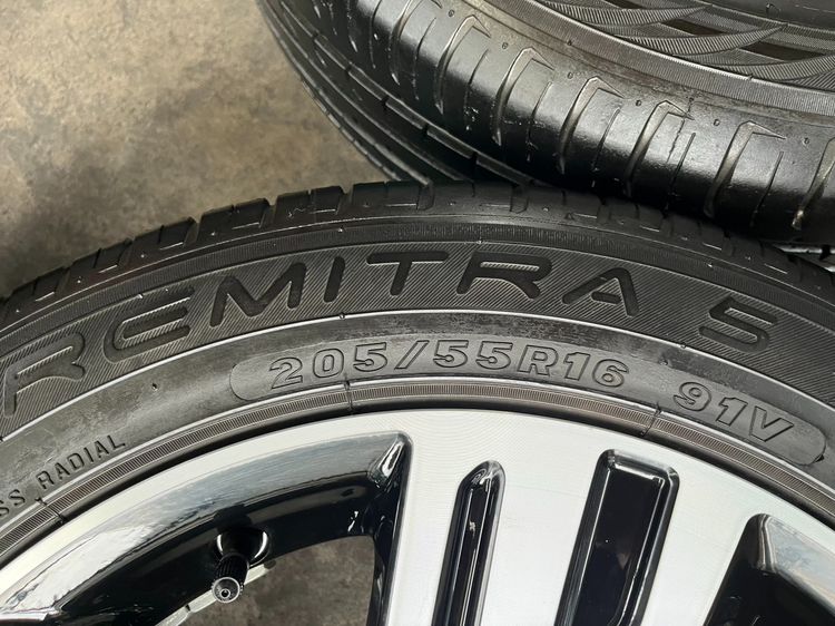 ✨ล้อแม็กป้ายแดง 5รู114✨Mitsu Xpander ขอบ 16 ดำหน้าเงา พร้อมยาง 205-55-16 Maxxis💥ปี 22💥 รูปที่ 8