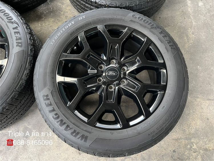 ✨ล้อแม็ก✨Ford Everest Next-Gen Sport ขอบ 20 สีดำ พร้อมยาง 255-55-20 GoodYear💥ปลายปี 22💥 รูปที่ 3