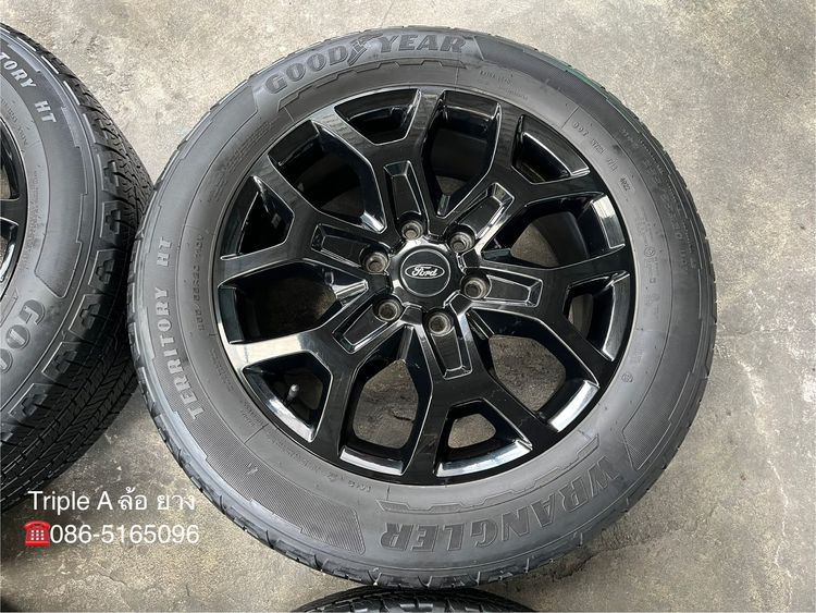 ✨ล้อแม็ก✨Ford Everest Next-Gen Sport ขอบ 20 สีดำ พร้อมยาง 255-55-20 GoodYear💥ปลายปี 22💥 รูปที่ 5