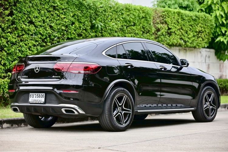 Mercedes-Benz GLC-Class 2021 GLC220d Sedan ดีเซล ไม่ติดแก๊ส เกียร์อัตโนมัติ ดำ รูปที่ 3