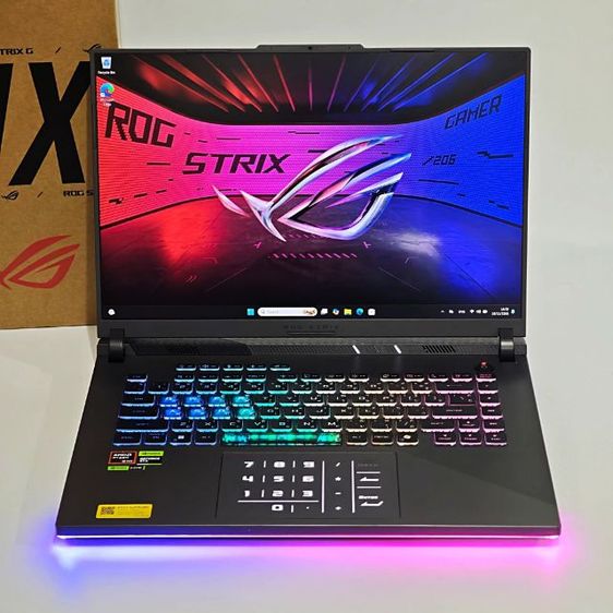 Republic Of Gamers (ROG Gaming) ใช่ อื่นๆ วินโดว์ อื่นๆ  ( RTX 5060)ASUS ROG STRIX G16 G614PM-RV068W - ECLIPSE GRAY