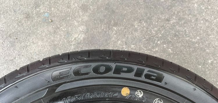 ✨ยางป้ายแดง✨165-65-14 Bridgestone💥ปี 25💥สวยกริ๊บ💖 รูปที่ 3