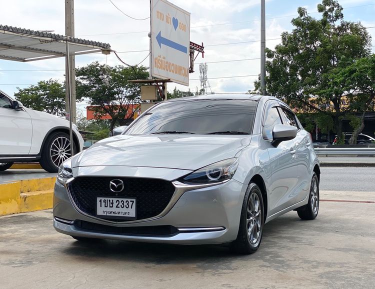 Mazda Mazda 2 2021 1.3 SP Sports Sedan เบนซิน ไม่ติดแก๊ส เกียร์อัตโนมัติ เงิน รูปที่ 4