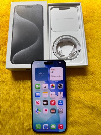 iPhone 15 ProMax-256GB.ดำสวยมาก รูปที่ 12