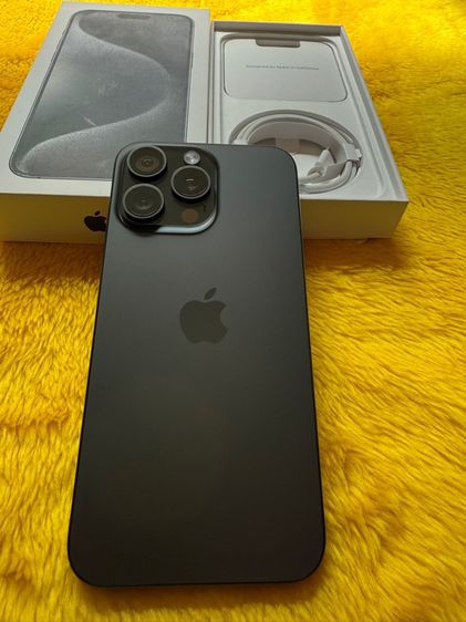 iPhone 15 ProMax-256GB.ดำสวยมาก รูปที่ 4