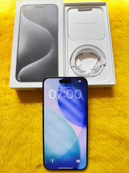 iPhone 15 ProMax-256GB.ดำสวยมาก