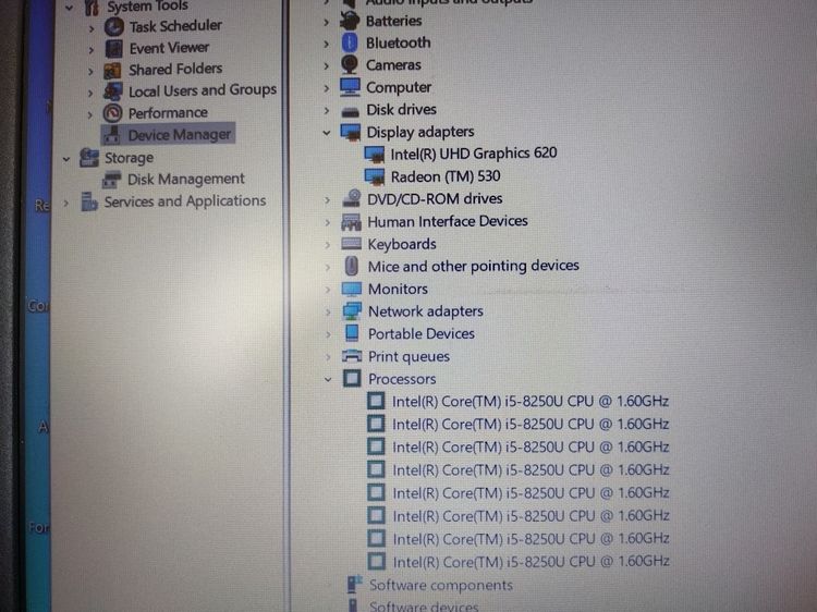 DELL Inspiron 5570 i5-8250U แรม 8 การ์ดจอแยก AMD จอใหญ่ 15.6" ram 8 การ์ดจอแยก พร้อมใช้งาน รูปที่ 5