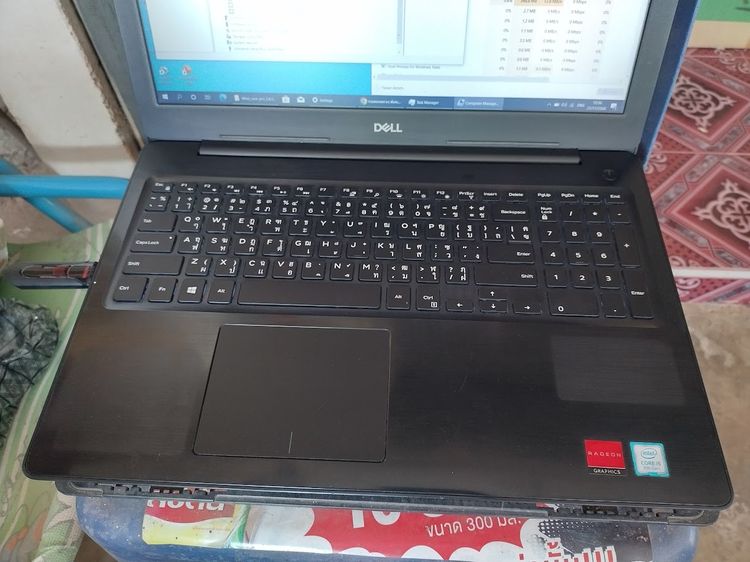 DELL Inspiron 5570 i5-8250U แรม 8 การ์ดจอแยก AMD จอใหญ่ 15.6" ram 8 การ์ดจอแยก พร้อมใช้งาน รูปที่ 3