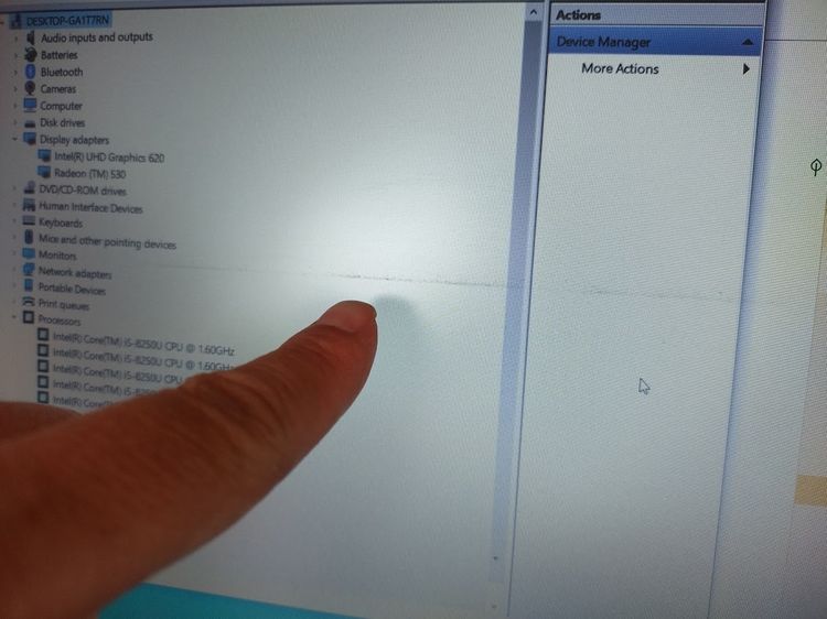 DELL Inspiron 5570 i5-8250U แรม 8 การ์ดจอแยก AMD จอใหญ่ 15.6" ram 8 การ์ดจอแยก พร้อมใช้งาน รูปที่ 7