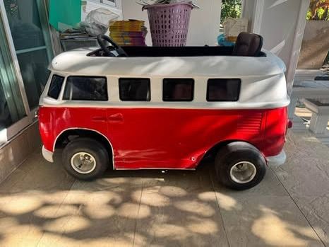 รถโกคาร์ตไฟฟ้าบอดี้เป็นไฟเบอร์รถโฟล์คหน้าวี รูปที่ 3