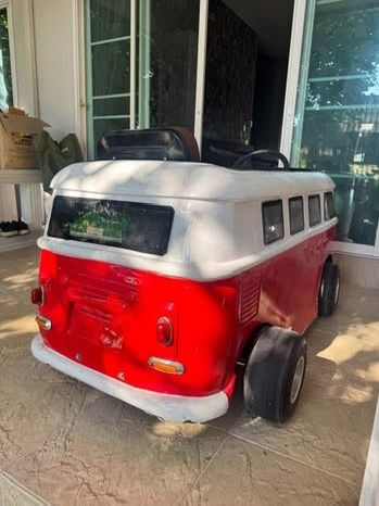 รถโกคาร์ตไฟฟ้าบอดี้เป็นไฟเบอร์รถโฟล์คหน้าวี รูปที่ 4