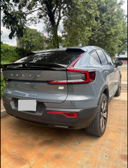 Volvo C40 2023 Recharge Pure Electric Sedan ไฟฟ้า ไม่ติดแก๊ส เกียร์อัตโนมัติ เทา รูปที่ 2