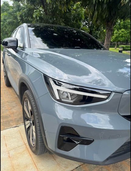 Volvo C40 2023 Recharge Pure Electric Sedan ไฟฟ้า ไม่ติดแก๊ส เกียร์อัตโนมัติ เทา รูปที่ 4