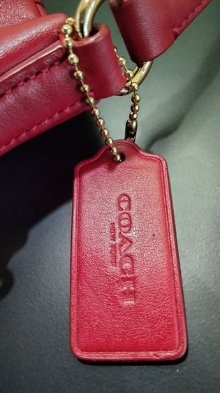 กระเป๋า Coach สีแดง  รูปที่ 4