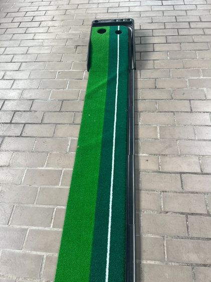 ส่งต่อ พรมซ้อมพัต 3 เมตร พร้อมรางคืนลูก สภาพใหม่มาก รูปที่ 3