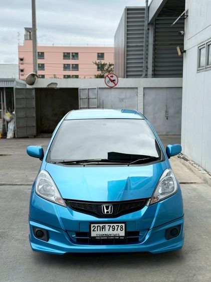 Honda Jazz 2013 1.5 V i-VTEC Sedan เบนซิน ไม่ติดแก๊ส เกียร์อัตโนมัติ ฟ้า รูปที่ 4