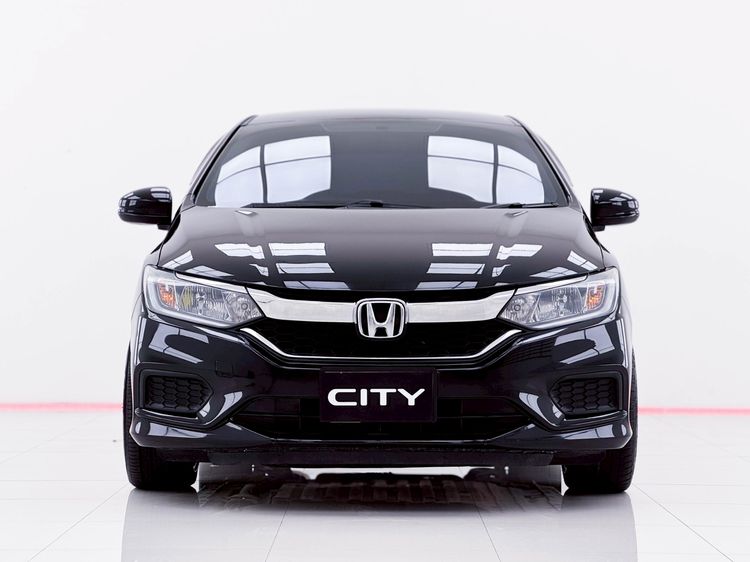 Honda City 2017 1.5 V Plus i-VTEC Sedan เบนซิน ไม่ติดแก๊ส เกียร์อัตโนมัติ ดำ รูปที่ 3