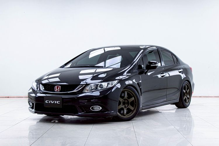 Honda Civic 2014 2.0 EL i-VTEC Sedan เบนซิน ไม่ติดแก๊ส เกียร์อัตโนมัติ ดำ รูปที่ 4