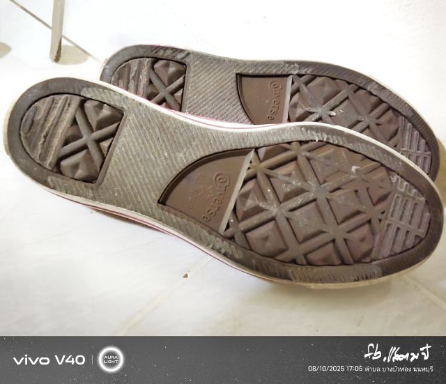 ผ้าใบแท้มือสองคอนเวิร์ส รูปที่ 2